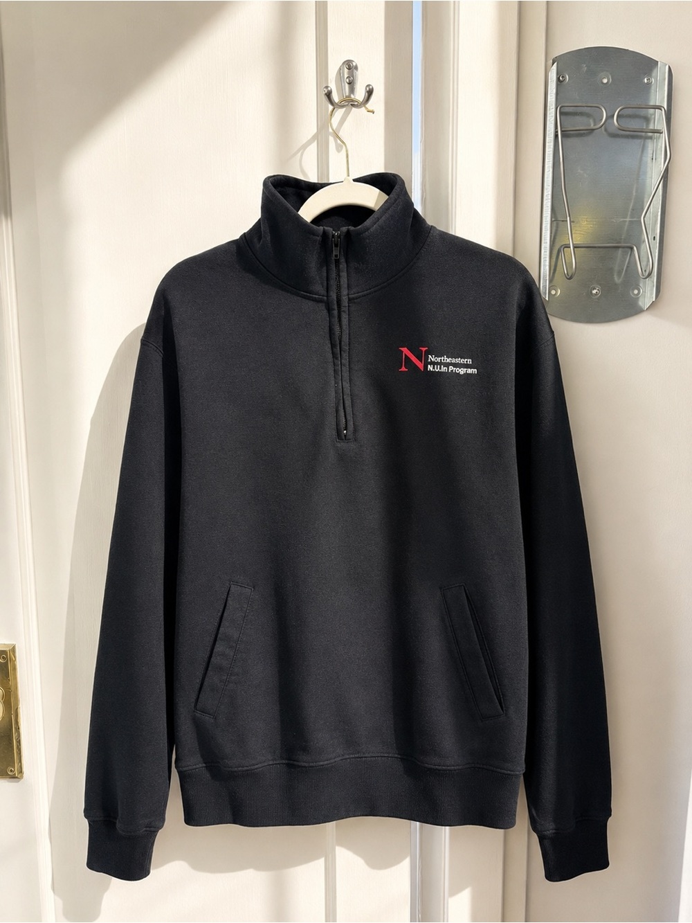 Champion Northeastern University N.U.in Program 2019 Quarter-Zip Pullover